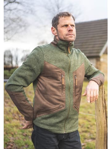 Tom Collins Strickfleecejacke Direne in trachtengrün