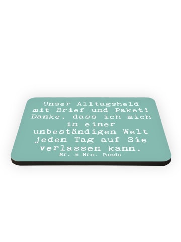 Mr. & Mrs. Panda Kühlschrankmagnet Spruch Briefe & Pakete mit Sp... in Meeresbrise