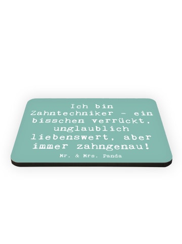 Mr. & Mrs. Panda Kühlschrankmagnet Spruch Zahntechniker Spaß mit... in Meeresbrise