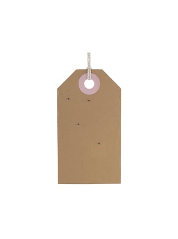 Present Time Memoboard Tag Large - Rosa - 90x50x1,5cm