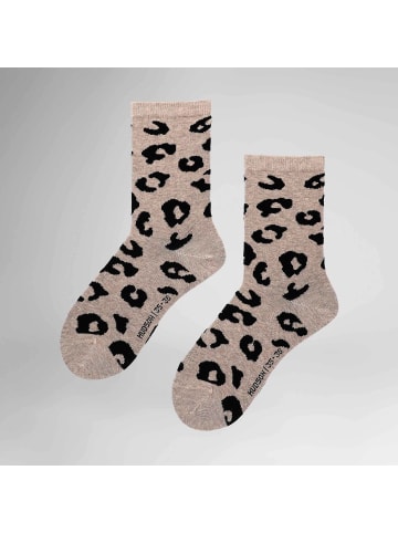 Hudson Socken Fancy Leo in Beige