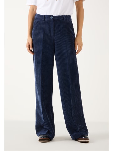 More & More zeitlos schöne, weite Cordhose in classic blue