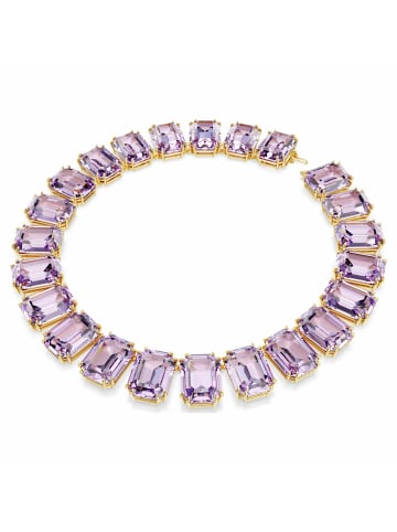 Swarovski Halskette in violett