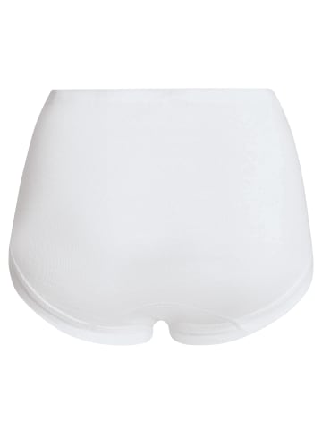 Con-ta Baumwolle, Feinripp Taillenslip 2er-Pack kochfest in weiß