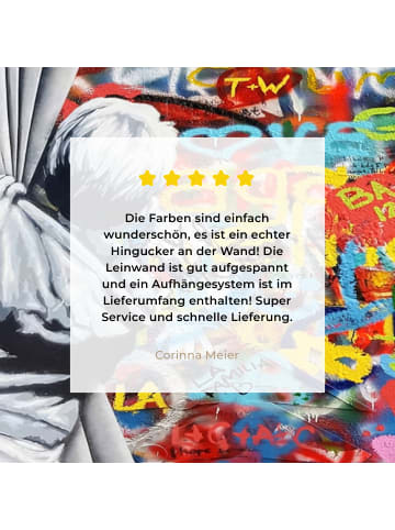 MuchoWow Leinwand bilder Street Art (BxH)