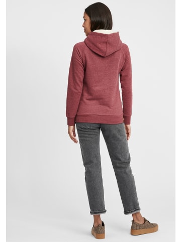 Oxmo Hoodie OXJulia Pile in Rot