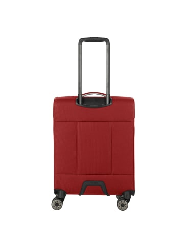 travelite Jetpack Light 4 Rollen Kabinentrolley 55 cm in rot
