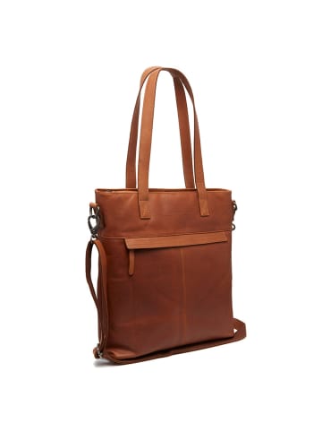 The Chesterfield Brand Nunavik Schultertasche Leder 33 cm Laptopfach in cognac