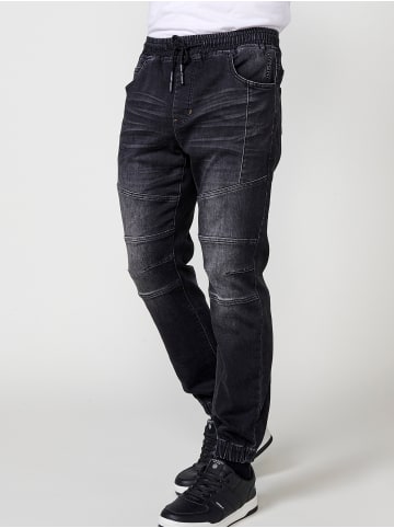 KOROSHI Jogginghose. in SCHWARZER DENIM