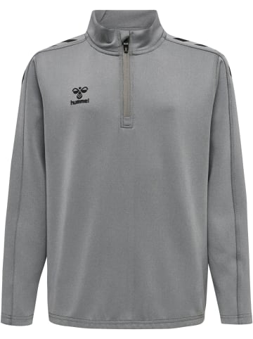 Hummel Hummel Halbreißverschluss Sweatshirt Hmlcore Multisport Kinder in GREY MELANGE