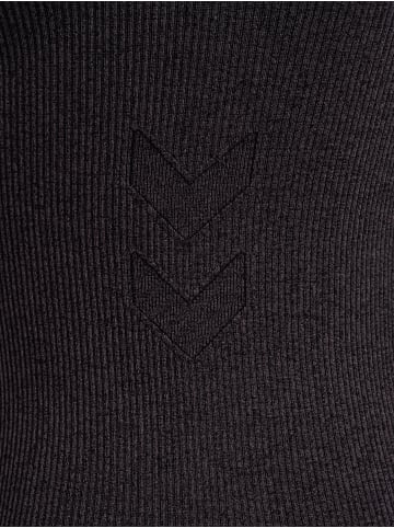 Hummel T-Shirt Hmlyoga Multisport Damen in BLACK MELANGE