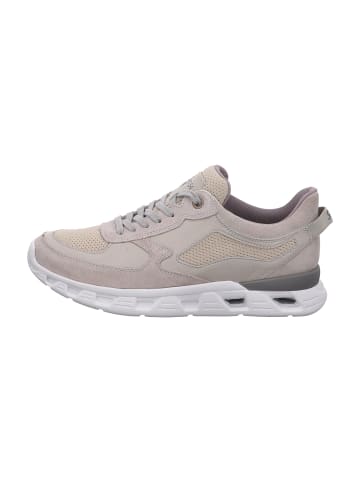 Sioux Sportliche Schnürschuhe in Beige