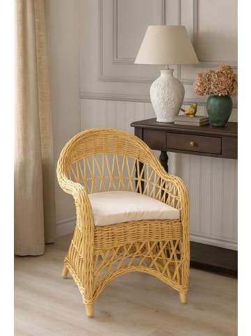 möbel-direkt Rattansessel Rilke in beigefarben