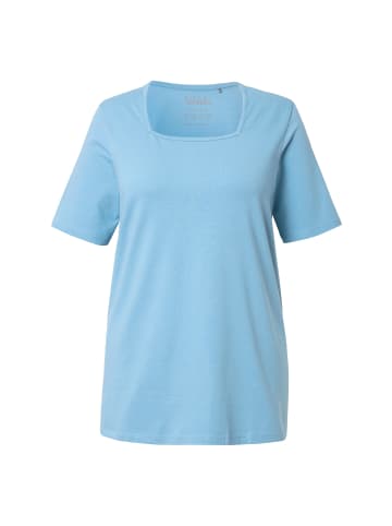 Ulla Popken Shirt in helles petrol