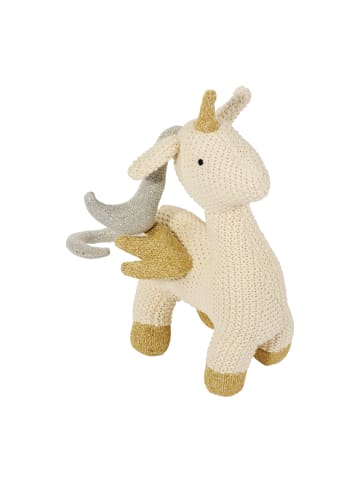 pad Kuscheltier Einhorn in Weiß / Creme