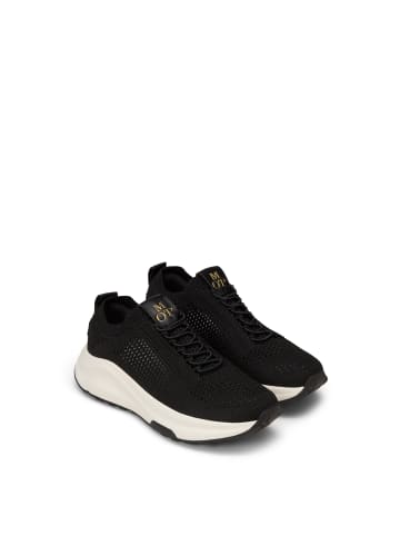 Marc O'Polo Strick-Sneaker Model Liv in Schwarz