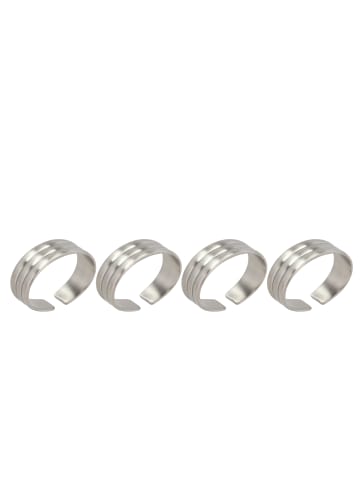 Gense Serviettenring Thebe Edition 2024 in Matter Stahl