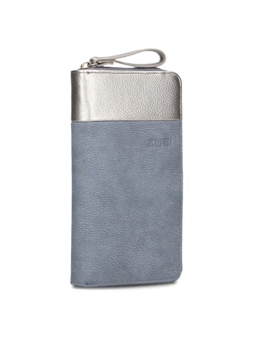 Zwei Eva EV2 - Geldbörse 15cc 19 cm (sage) in nubuk-sky