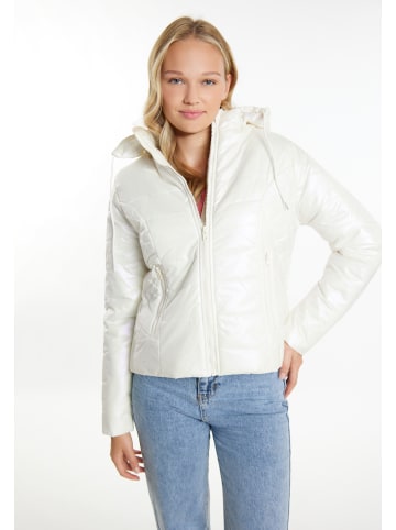myMo Damen Winterjacke in Wollweiss