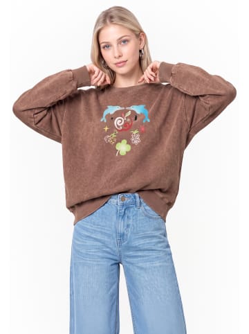 myMo Women Sweatshirt in Coffee