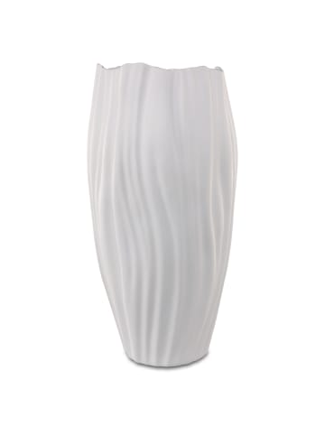Kaiser Porzellan Vase " Spirulina " in weiß