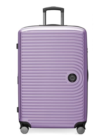 Hauptstadtkoffer Mitte - Großer Reisekoffer Trolley 77cm XXL Erweiterung TSA 130L in Flieder