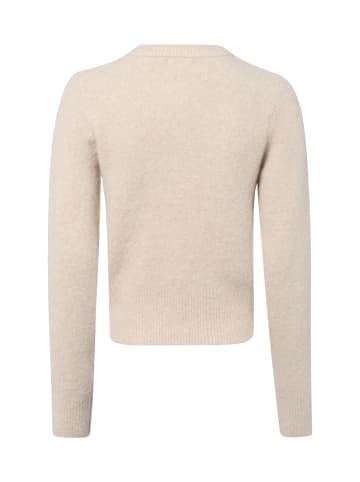 Marie Lund Strickjacke in sand - 0001