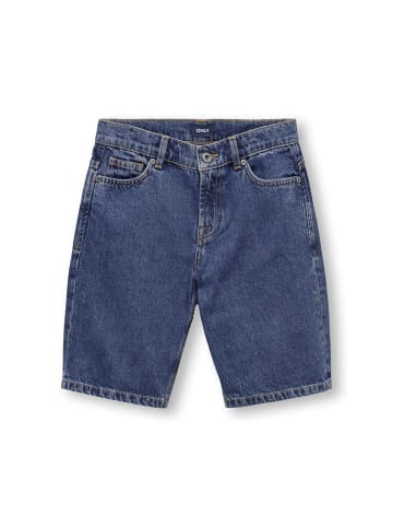 KIDS ONLY Jeans-Shorts in Medium Blue Denim