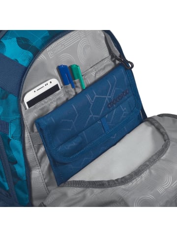 Coocazoo Schulrucksack MATE Cloudy Camou in blau