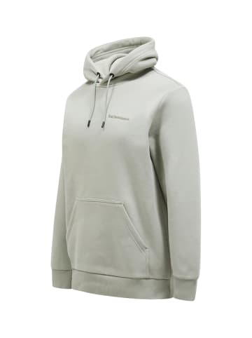 Peak Performance Kapuzensweatshirt M Original Small Logo Hood in gruen