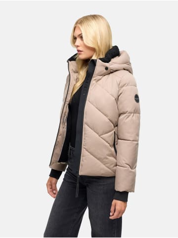 Marikoo Steppjacke Shinamii XVI in Taupe Grey