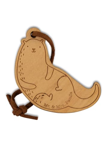 Mr. & Mrs. Panda Schlüsselanhänger Otter Kopfüber ohne Spruch in Braun