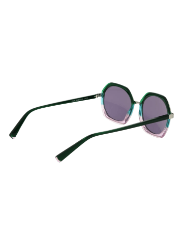 comma Frauen Sonnenbrille Geometrisch Grün