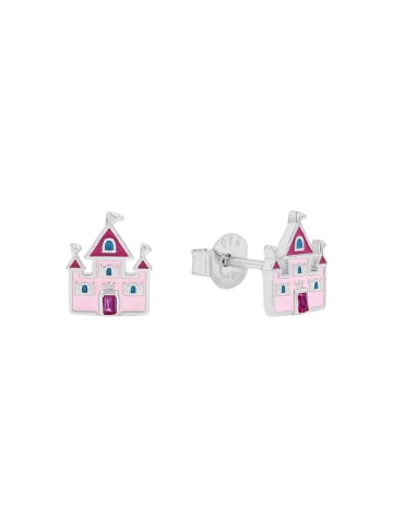 Prinzessin Lillifee Ohrstecker Silber 925, rhodiniert in Silber
