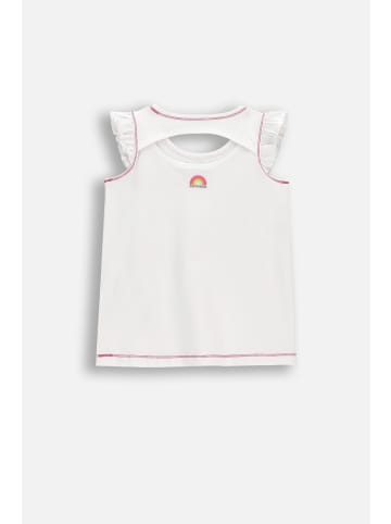 Coccodrillo Ärmelloses shirt in weiß