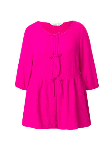 MIAMODA Bluse in hibiskuspink