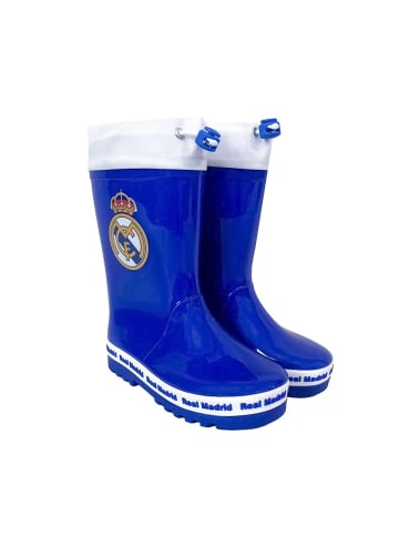 Real Madrid Kinder-Regenstiefel Wasserdichte Gummistiefel für Unisex 27