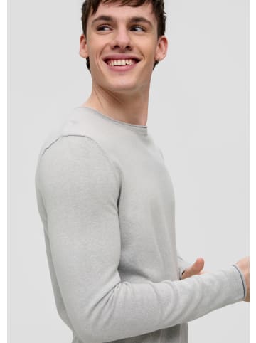 QS Strickpullover in 90W0_hellgrau