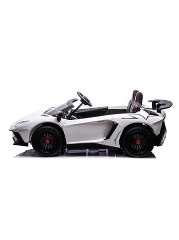 Kikkaboo Kinder Elektroauto Lamborghini in weiß