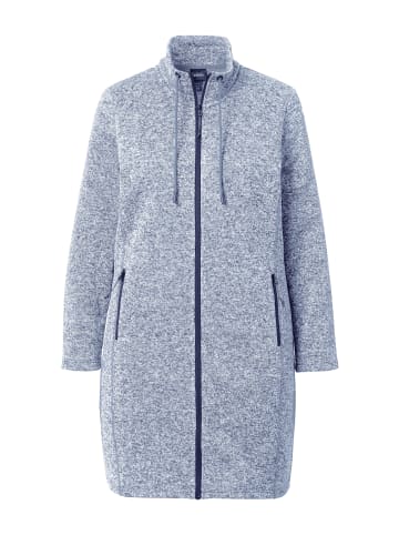 Ulla Popken Sweatjacke in himmelblau