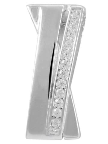 Adeliás Damen Anhänger aus 925 Silber mit Zirkonia in silber