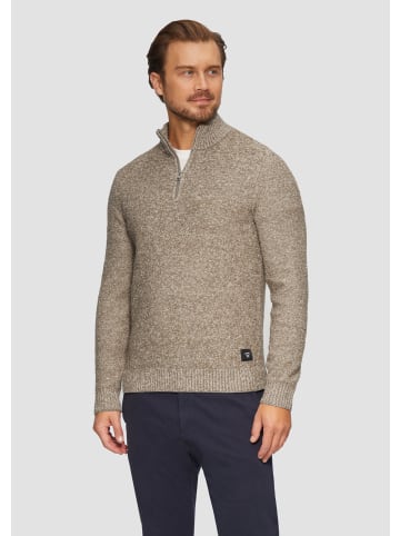 s.Oliver Strickpullover langarm in Braun