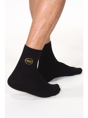 Oboy Socken in schwarz