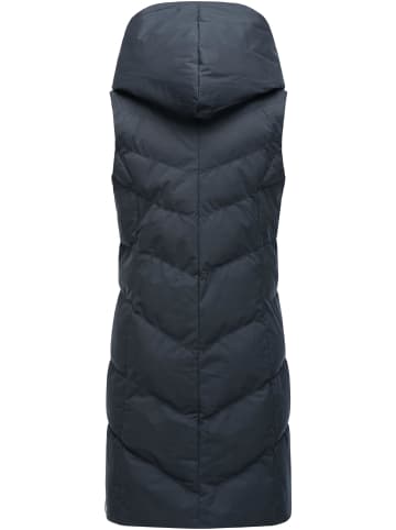 ragwear Steppweste Natalka Vest in Navy