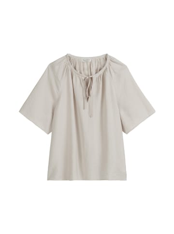 Marc O'Polo Bluse relaxed in silky stone