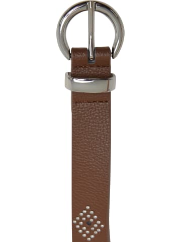 Urban Classics Urban Classics Ladies Rivet Belt in brown