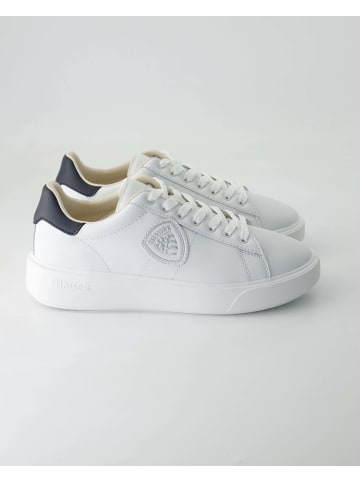 BLAUER USA Sportliche Schnürschuhe in Weiß