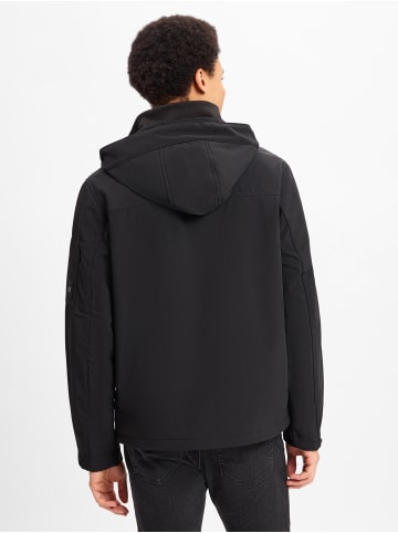 Tom Tailor Funktionsjacke in schwarz