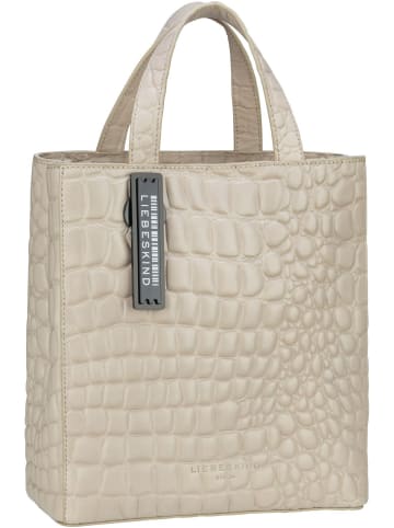 LIEBESKIND BERLIN Handtasche Paper Bag S20 Croco in Pale Moon