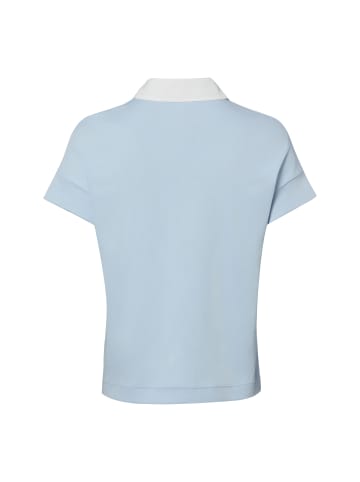 MARC CAIN SPORTS Poloshirt in hellblau weiß